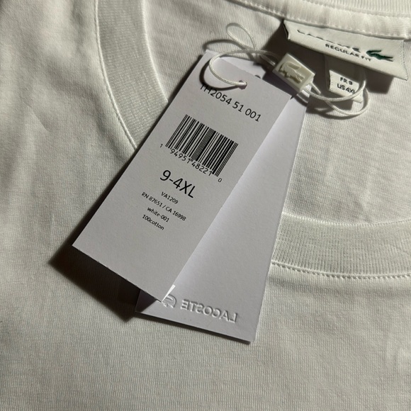 NWT Men's Signature And Crocodile Print Crew Neck Cotton T-Shirt - Picture 5 of 5